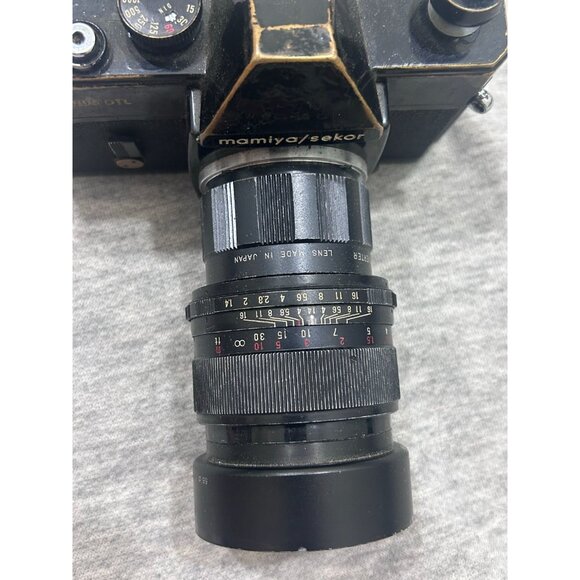 Mamiya/Sekor 1000 DTL Film Camera Sekor Auto 200mm 1:4.5 Lens Camera Case - Picture 3 of 16